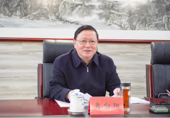 【民大新闻】省委统战部常务副部长,省侨办主任肖向阳一行赴我校调研