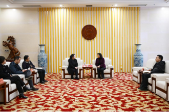 中国致公党贵州省委员会副主委曾丽一行赴贵州民族大学走访交流