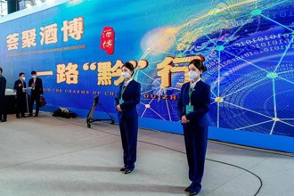 我校学生参与酒博会志愿服务工作