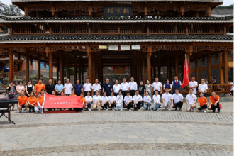 校党委副书记张鹏程赴报京乡看望学校乡村振兴驻村干部及“三下乡”师生