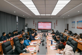 吕国富参加“党的二十届四中全会精神融入习近平新时代中国特色社会主义思想概论课”集体备课会并召开现场办公会