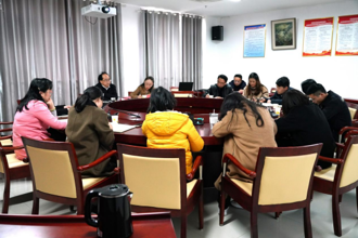 校党委副书记张鹏程一行赴学工部调研指导