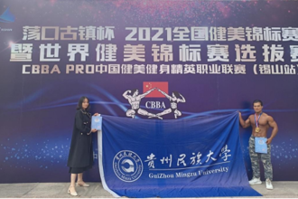 我校学子参加2021年全国健美锦标赛斩获冠军