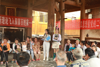 暑期“三下乡” | 贵州民族大学“十讲十进”宣讲员走进黄岗侗寨开展“1+1”理论宣传二人讲