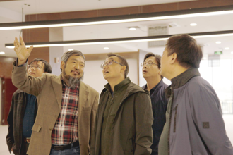 副校长周杰赴大学城校区新图书馆调研