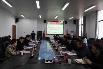 校领导张学立 胡忠良赴商学院调研指导工作