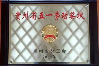 【喜 报】 我校荣获贵州省2019年五一劳动奖状单位