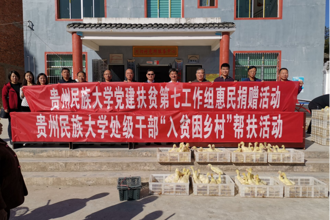 我校党建扶贫第七组赴镇远县冽洞村开展惠民活动