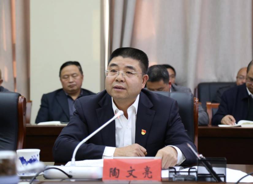 校长陶文亮发言