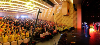 第六届花溪大学城文艺活动月闭幕式暨文艺汇演在我校举行