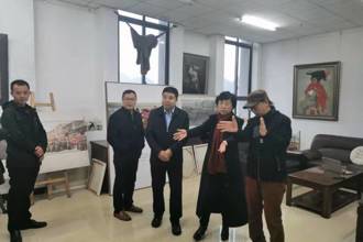 龙超云、蔡志君一行莅临学校调研指导